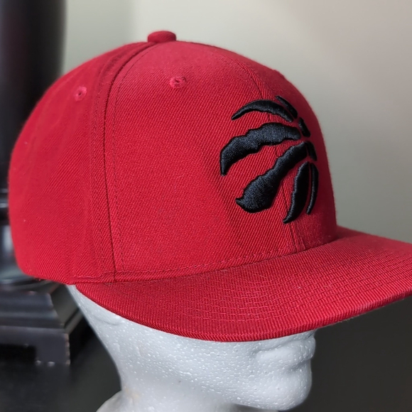 Mitchell & Ness Toronto Raptors Hat Wool Blend Snap Back Adjustable - Picture 3 of 10